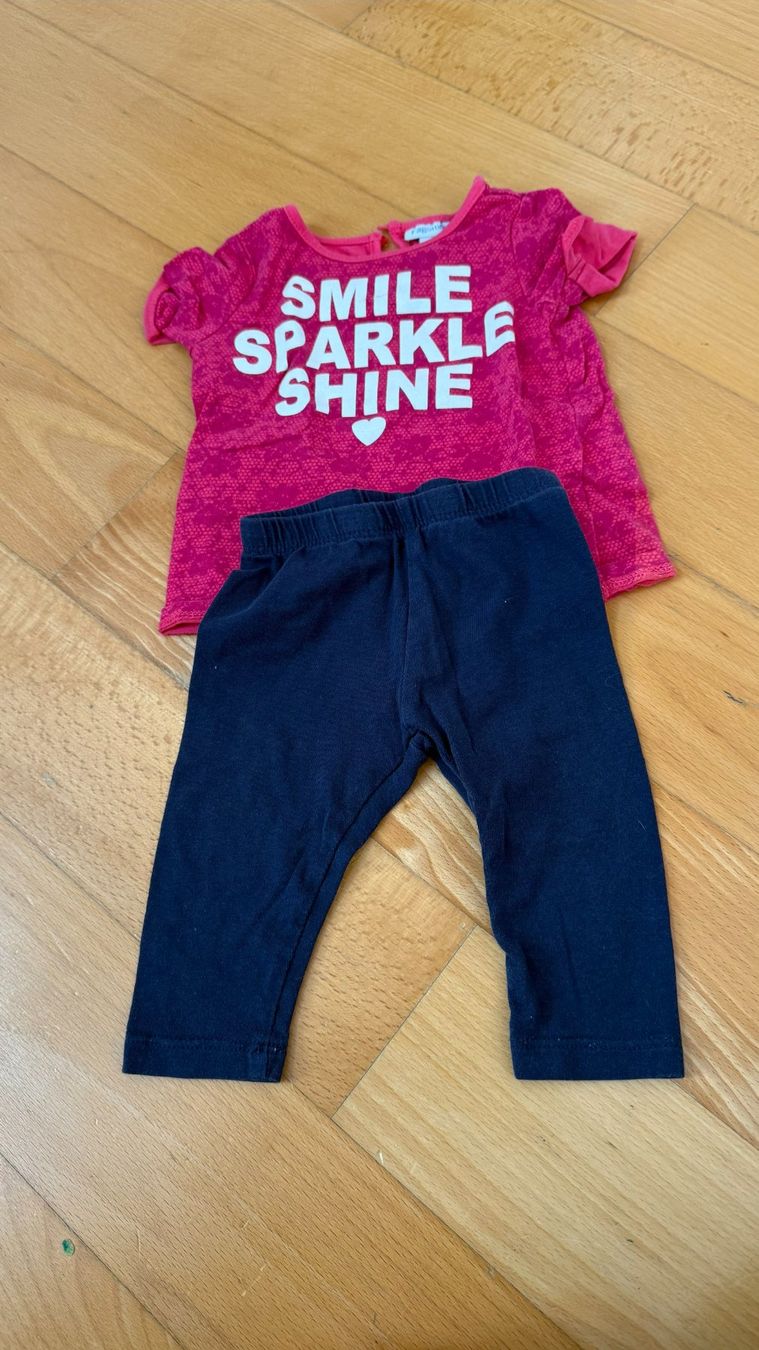 Lotti & Set di vestiti: Süsses Mädchen Set, Top & Leggings, Grösse 62 – Usato da Rapperswil SG venduto da Snoptic
