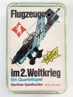 Flugzeuge im 2.Weltkrieg Quartett Berliner 631 6783 Vintage