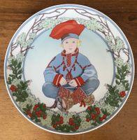 V.&B Heinrich Porz.unicef Teller Nr.7 Kinder d.Welt Lappland