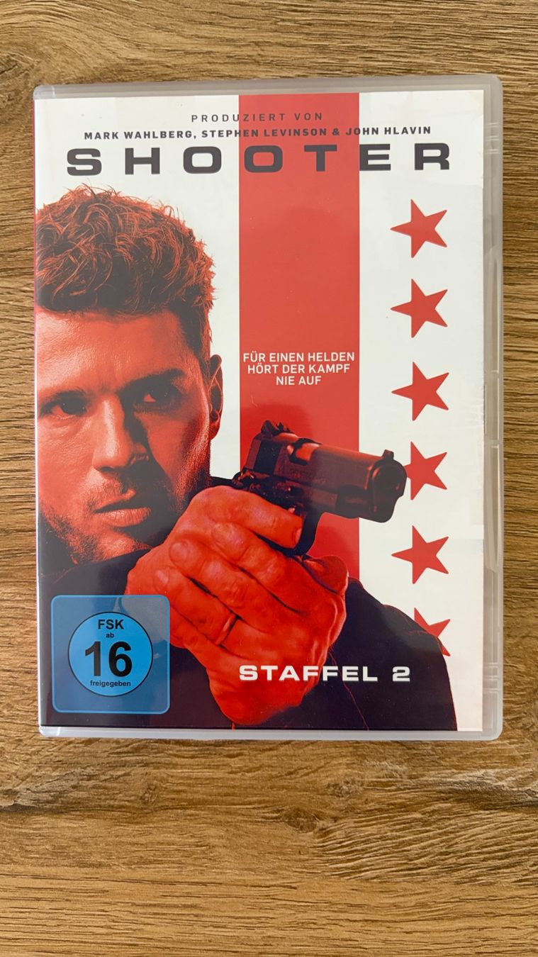 Tutti i DVDs: SHOOTER  -  STAFFEL 2            NEUWERTIG – Nuovo (secondo la descrizione) da Zürich venduto da Renefontana
