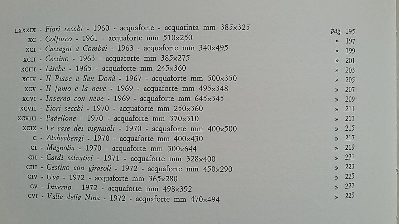 Libri: Giovanni Barbisan, Acqueforti 1933-1972 – Usato da Zollikerberg venduto da Dogon 9