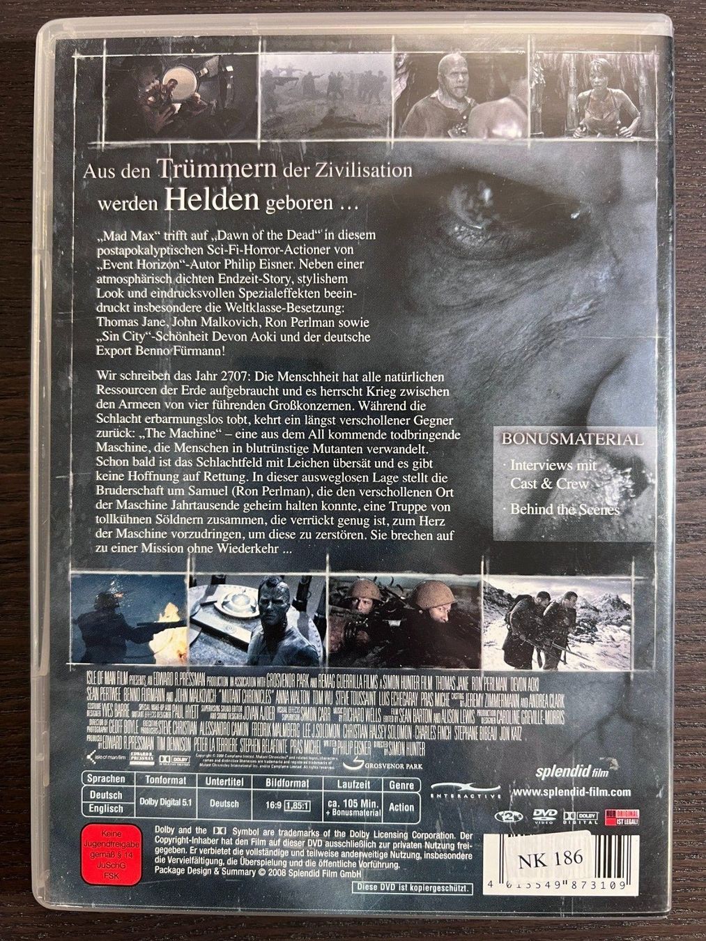 Tous les DVDs: Mutant Chronicles – D'occasion à Zürich par FilmFreunde 1