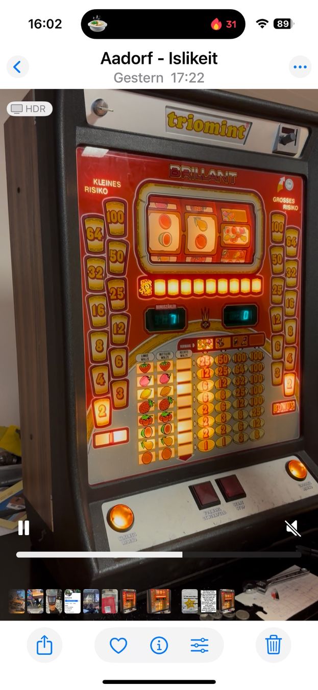 Spielautomaten: Geldspielautomat Triomint Brillant – Gebraucht aus Aadorf von bna_tfq8 1