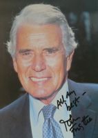 John Forsythe (1918-2010) Schauspieler - Autogramm