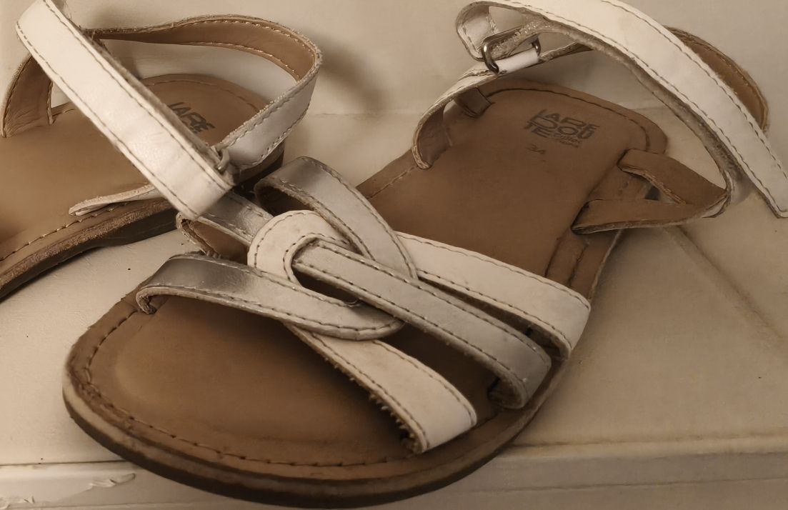 La Redoute Scarpe per ragazzi: Sandales enfant blanc argent 34 – Usato da fribourg venduto da pegalex