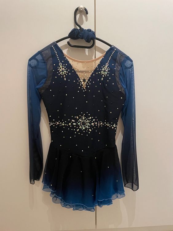 Blaues Eiskunstlaufkleid | Kaufen auf Ricardo