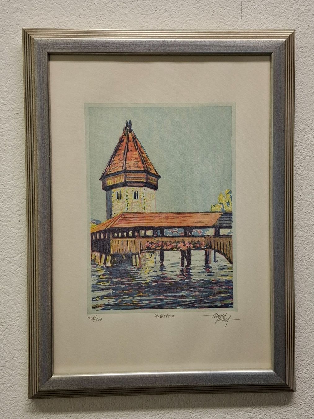 Poster & Bilder: Wasserturm – Gebraucht aus Adligenswil von mica021