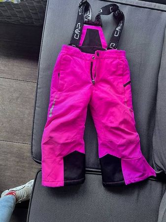 CMP Skihose pink mit Trägern GR 92 guter Zustand