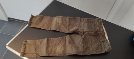 Zara Kids Hose Olivgrün Khaki Mädchen Gr 110
