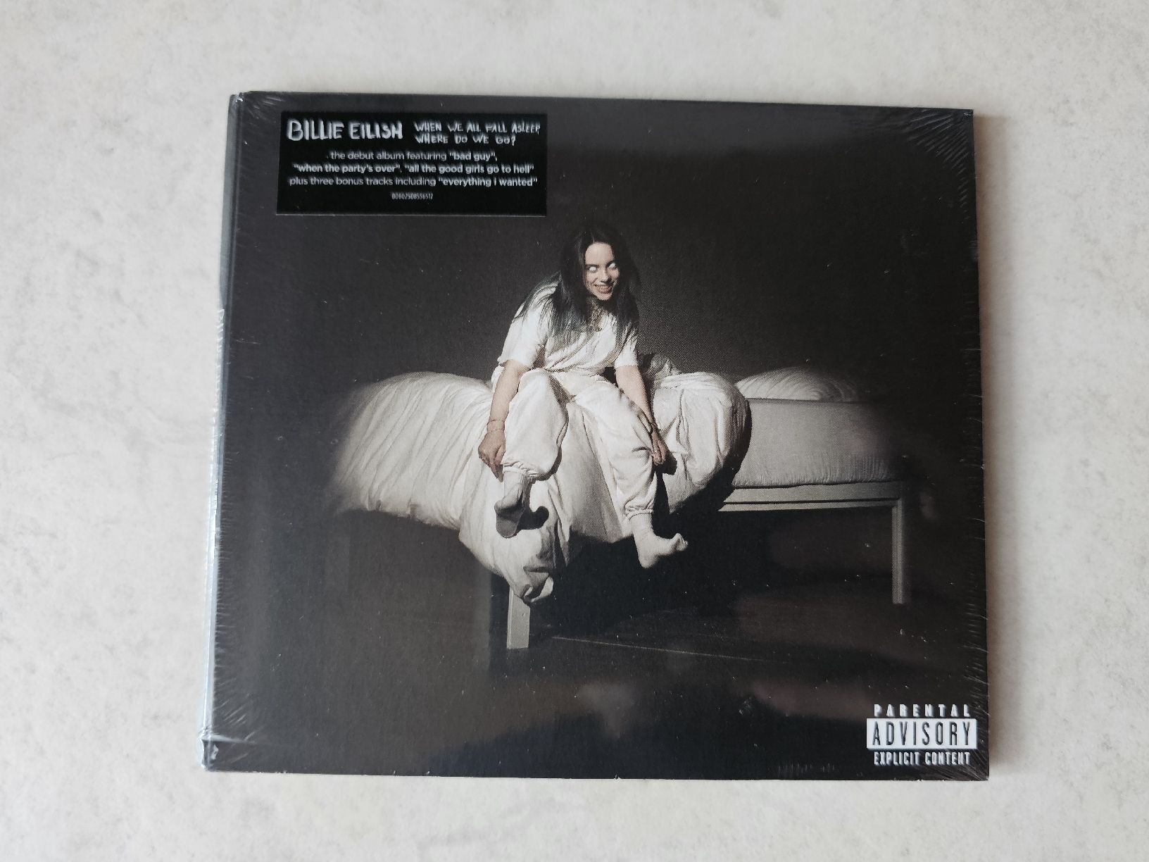 CD: Billie Eilosh - When We All Fall Asleep Where Do We Go / OVP – Nuovo e nell'imballaggio originale da Schneisingen venduto da backstore24