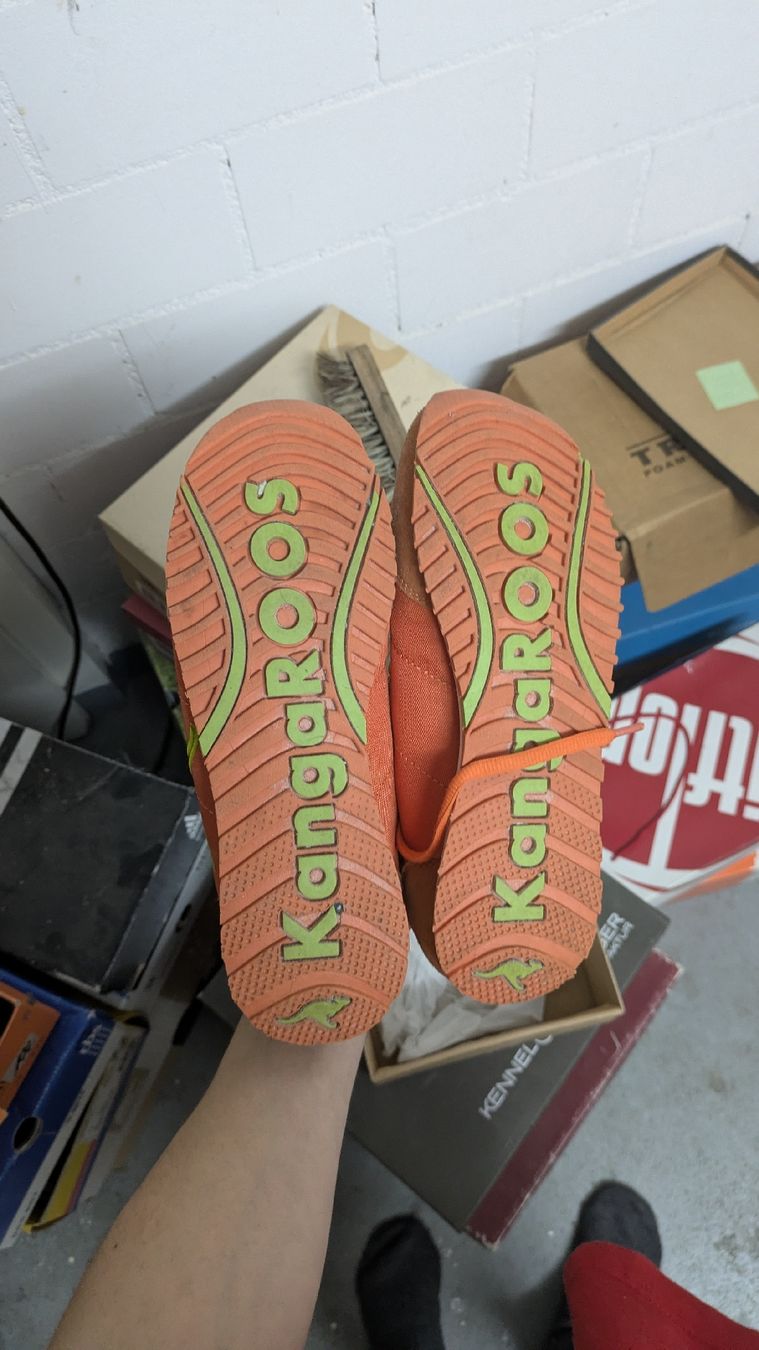 Herrenschuhe: KANGAROOS Schuhe orange – Gebraucht aus Morgarten von rra_jvw7 3