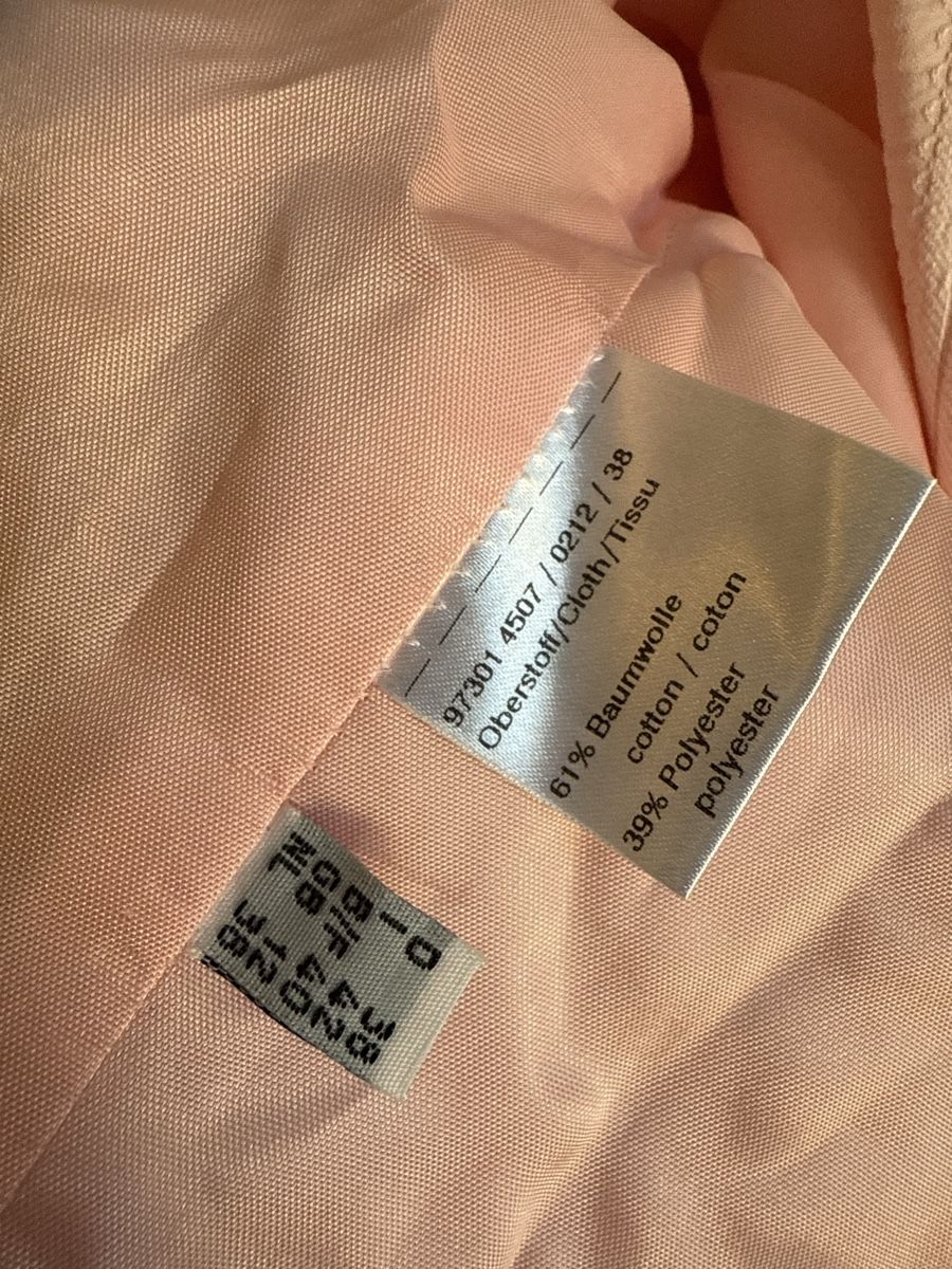 Fuchs Schmitt Giacche: Blazer rose clair Fuchs Schmitt, t.38/M – Usato da Tavannes venduto da Thriftshop 5