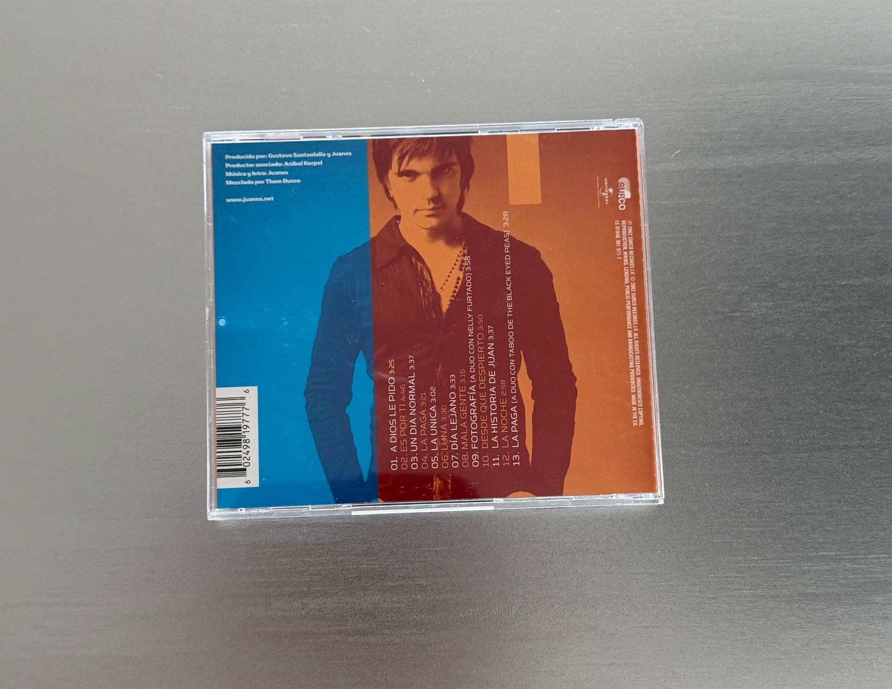 CDs: CD- Juanes – un día normal – Gebraucht aus Niederteufen von biendlee 2