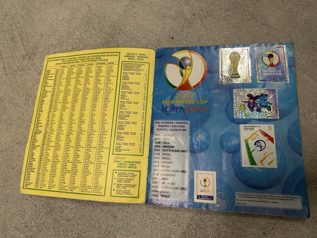 Panini Album: Panini Stickerheft 2002 – Usato da Chur venduto da Sim7000 1