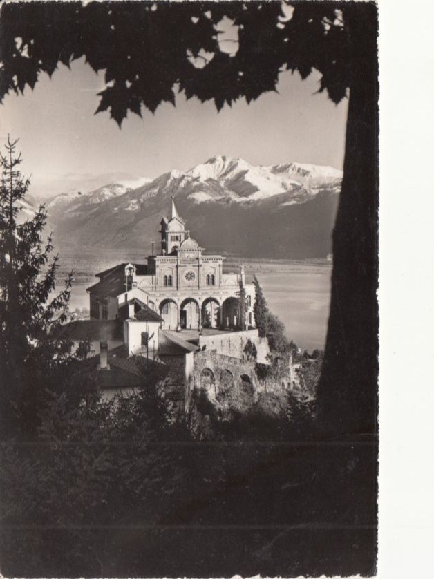 Cartoline postali: Madonna del Sasso ca. 1950 – Usato da Bürglen TG venduto da StampGraf