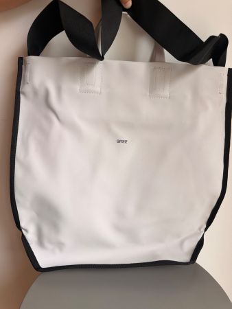 PNCH by BREE Shopper Tasche Weiss/Schwarz – NEU & ungebrauc
