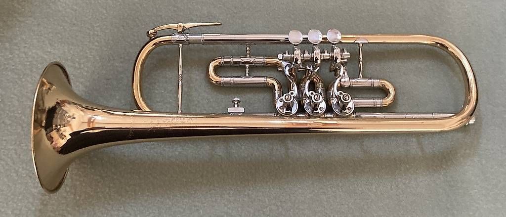 Musikinstrumente: Eugen Assfalg - Blasinstrument (Trompete) – Gebraucht aus Riehen von Albi2010 2