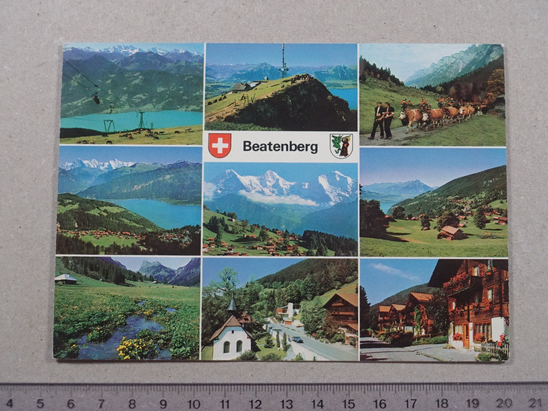 Ansichtskarten: Beatenberg, 1982 – Gebraucht aus Lenzburg von fh1