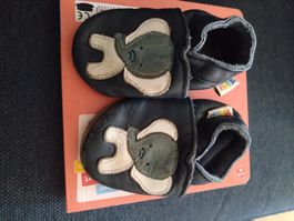 Leder Finken 11,5 cm Sohlenlänge