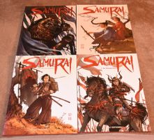 4 x SAMURAI… Nr. 1 – 4 …Kult Editionen… 1. Auflage 2004-2005