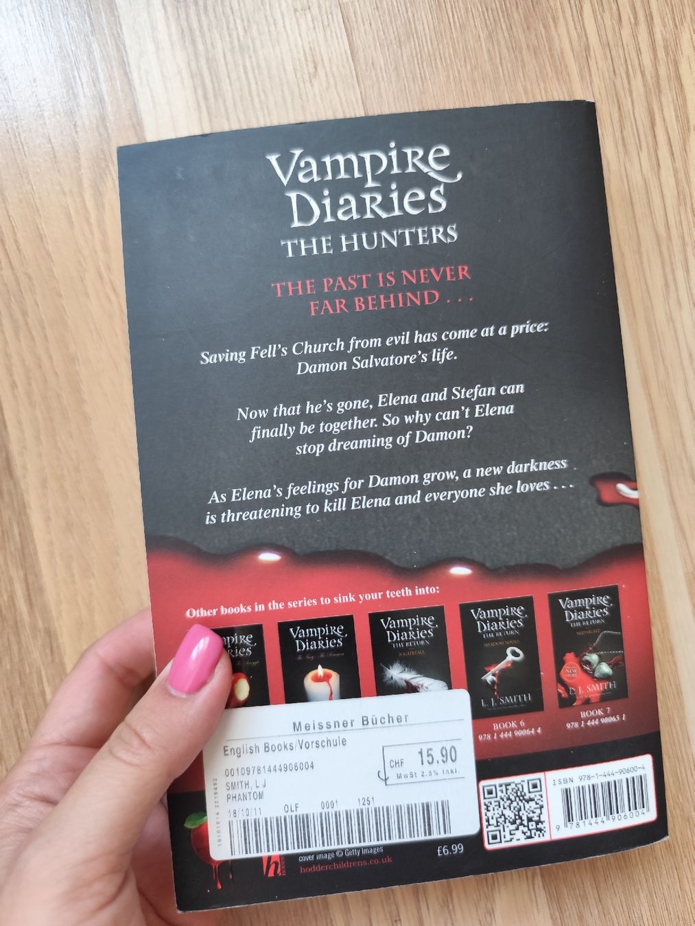 Libri: Vampire Diaries The Hunters Phantom Book L.J. Smith – Usato da Mägenwil venduto da VintageGirly 1