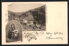 Rigiklösterle, Teilansicht mit Rigibahn