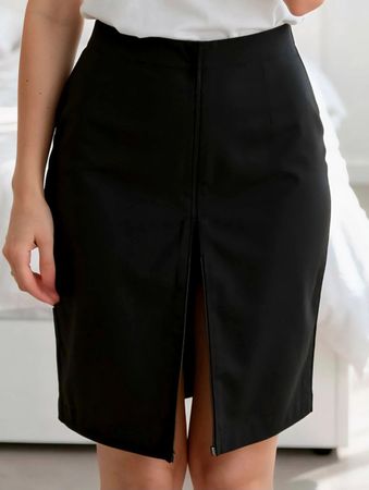 Jupe noire BGN moulalnte élégante - Taille 36