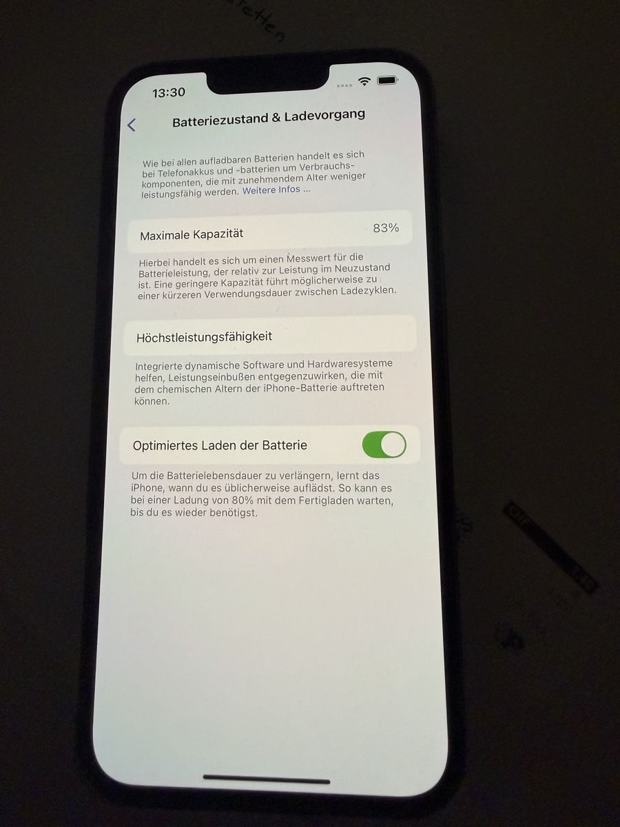 Apple Portables: iPhone 13 Pro 128GB defekt Risse Rückseite – Défectueux à Gerlafingen par pcug 4
