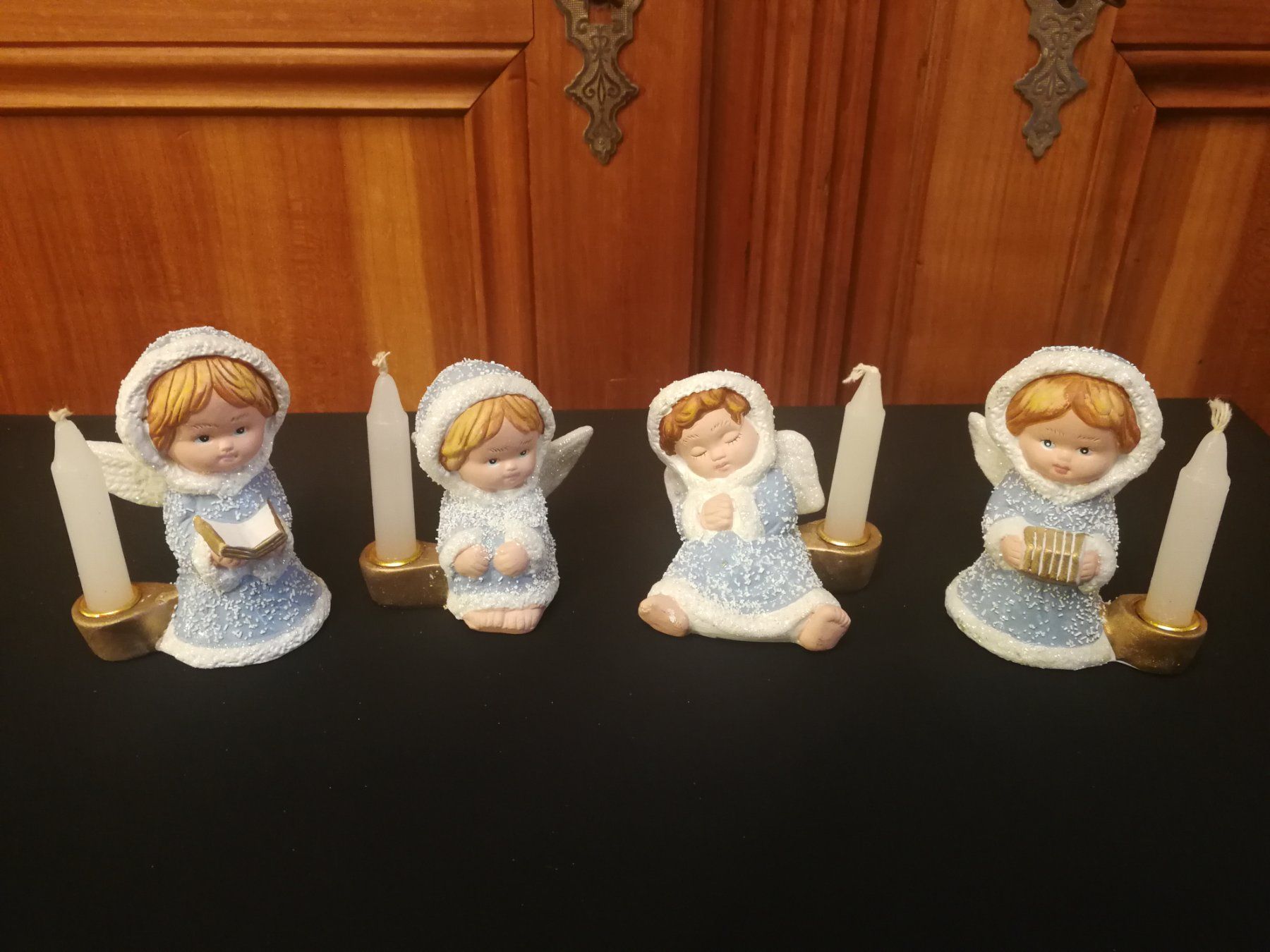 Kerzenständer: Engel, Kerzenhalter, Kerzenständer 4 Stück – Gebraucht aus Wagenhausen von Simbad