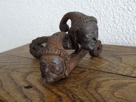 Interessante Eisenskulptur