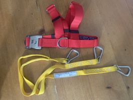 Secumar Lifebelt und Lifeline. Sicherheits Gurt und Leine