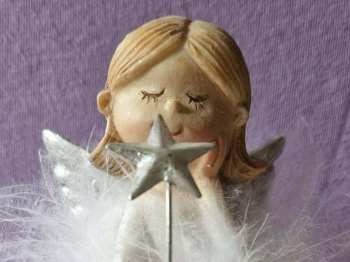 Toutes les décorations: Engelfigur mit Stern, neu – Neuf (Voir description) à Nänikon par kriki 3