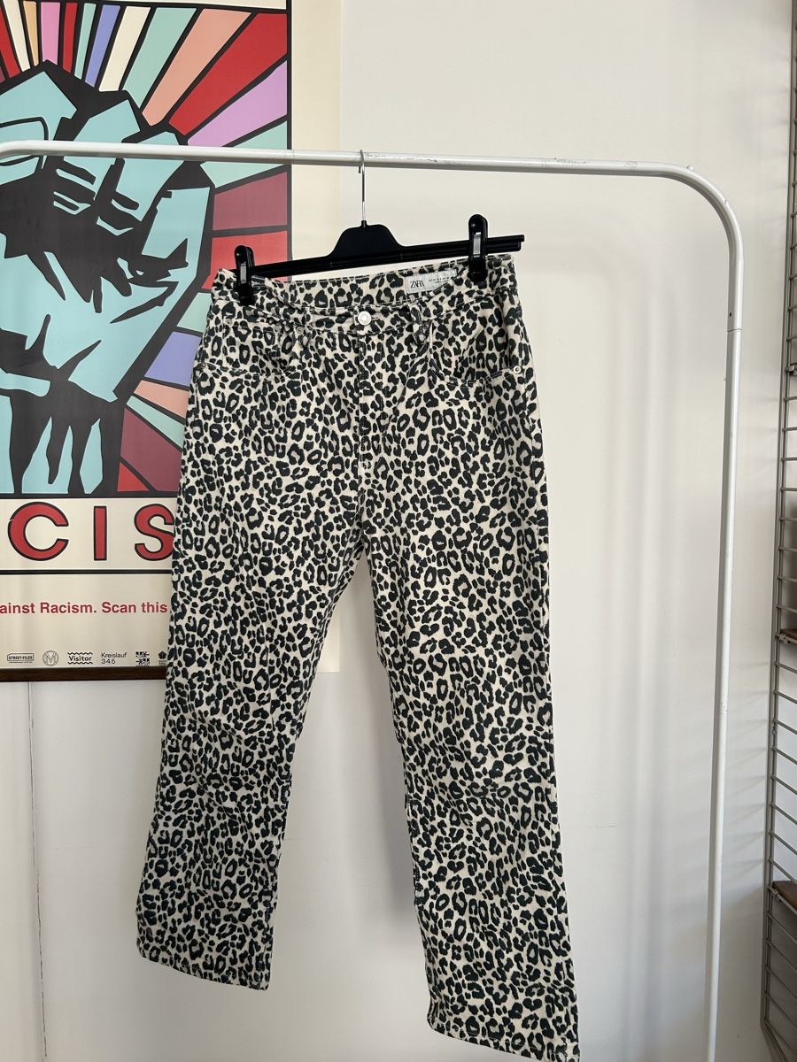 Zara Jeans: Jeans leopard print ZARA EUR 40 – Usato da Zürich venduto da fan_z5fl