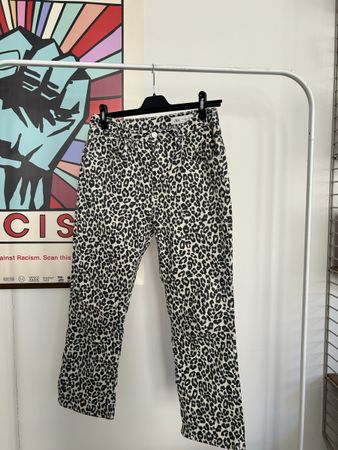 Jeans leopard print ZARA EUR 40