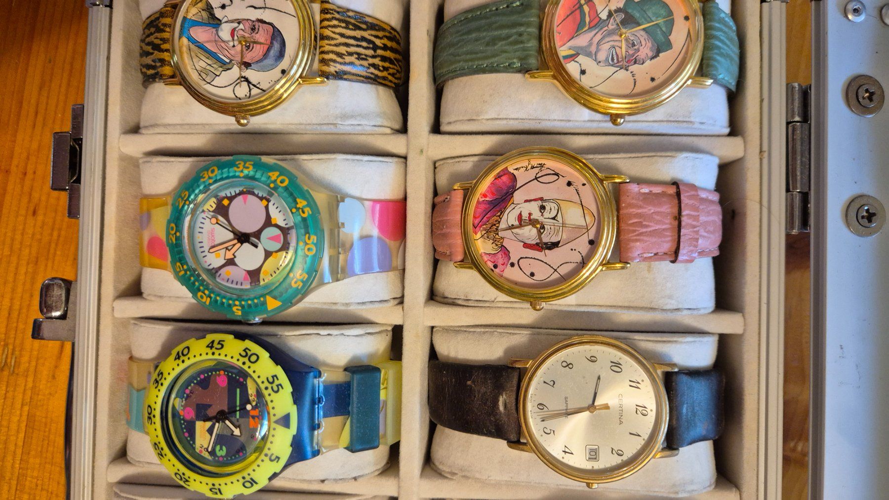 Orologi: Div. Uhren mit kasten – Usato da Solothurn venduto da Rugeli13 9