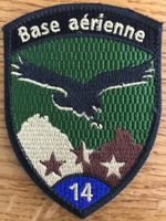 Schweizer Luftwaffe Base Aérienne 14 blau tarn Patch