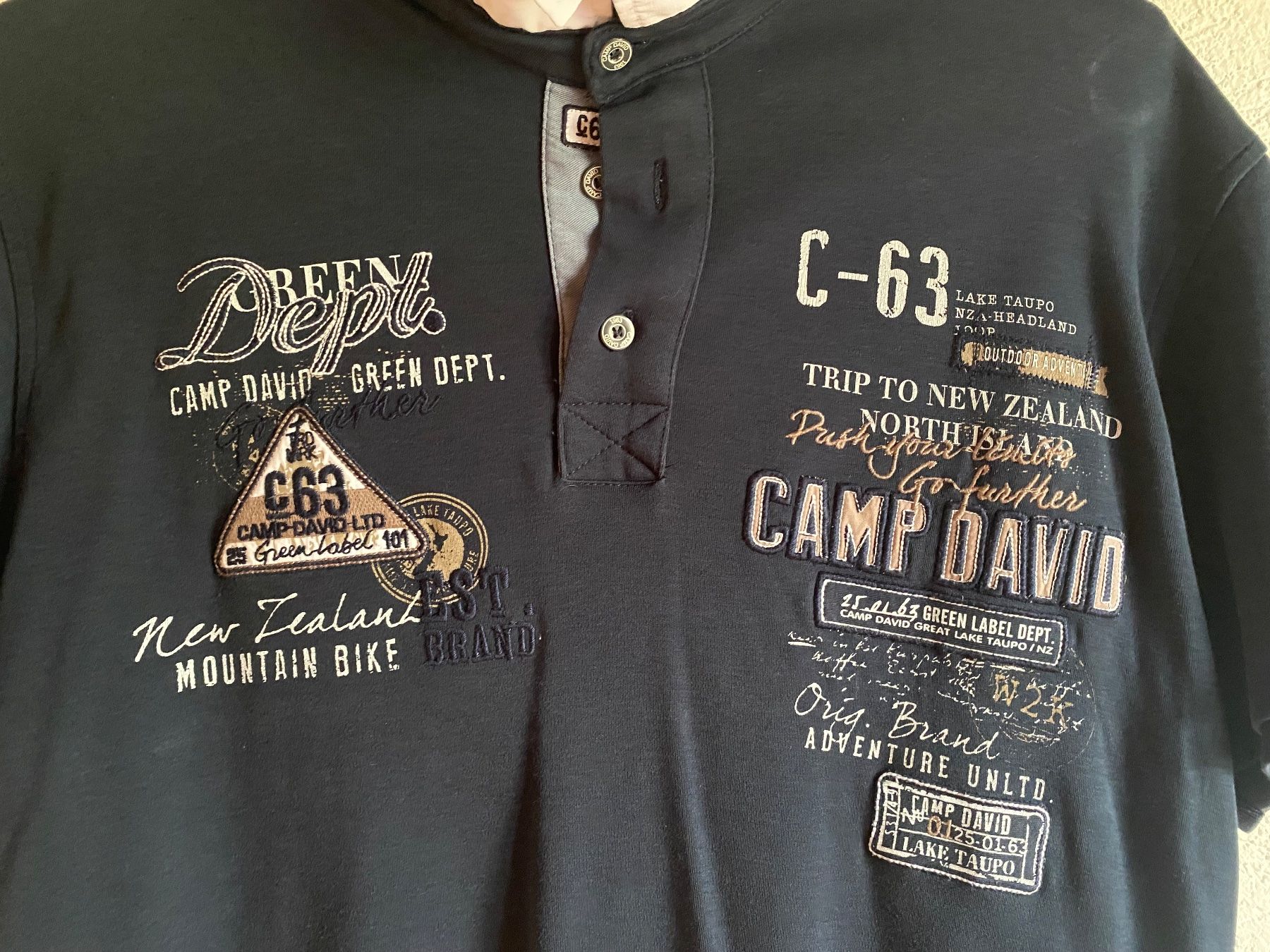 Camp David Magliette Polo: Camp David Poloshirt – Usato da Wilderswil venduto da Guru28 1