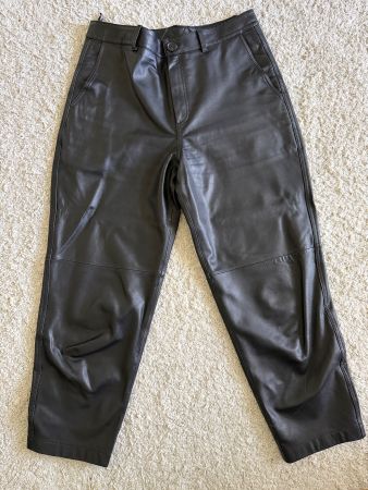 Lederhose Massimo Dutti