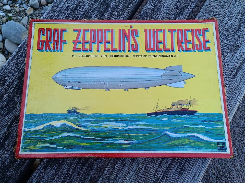 Antikes Spiel / Graf Zeppelins Weltreise Ausgabe ca. 1930 (Gebraucht ...