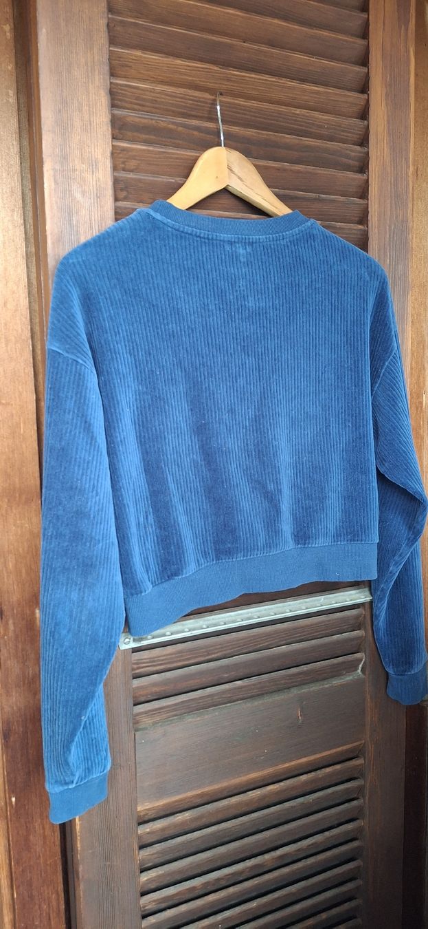 Maglioni & Felpe: OVS Grob-Cord Pullover Gr M Dunkelblau – Usato da Brienz BE venduto da mondchatz1 1