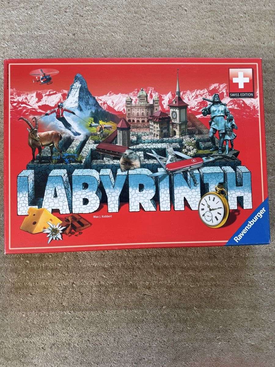Ravensburger Giochi: Labyrinth Swiss Edition – Usato da Massagno venduto da ilm_vd96