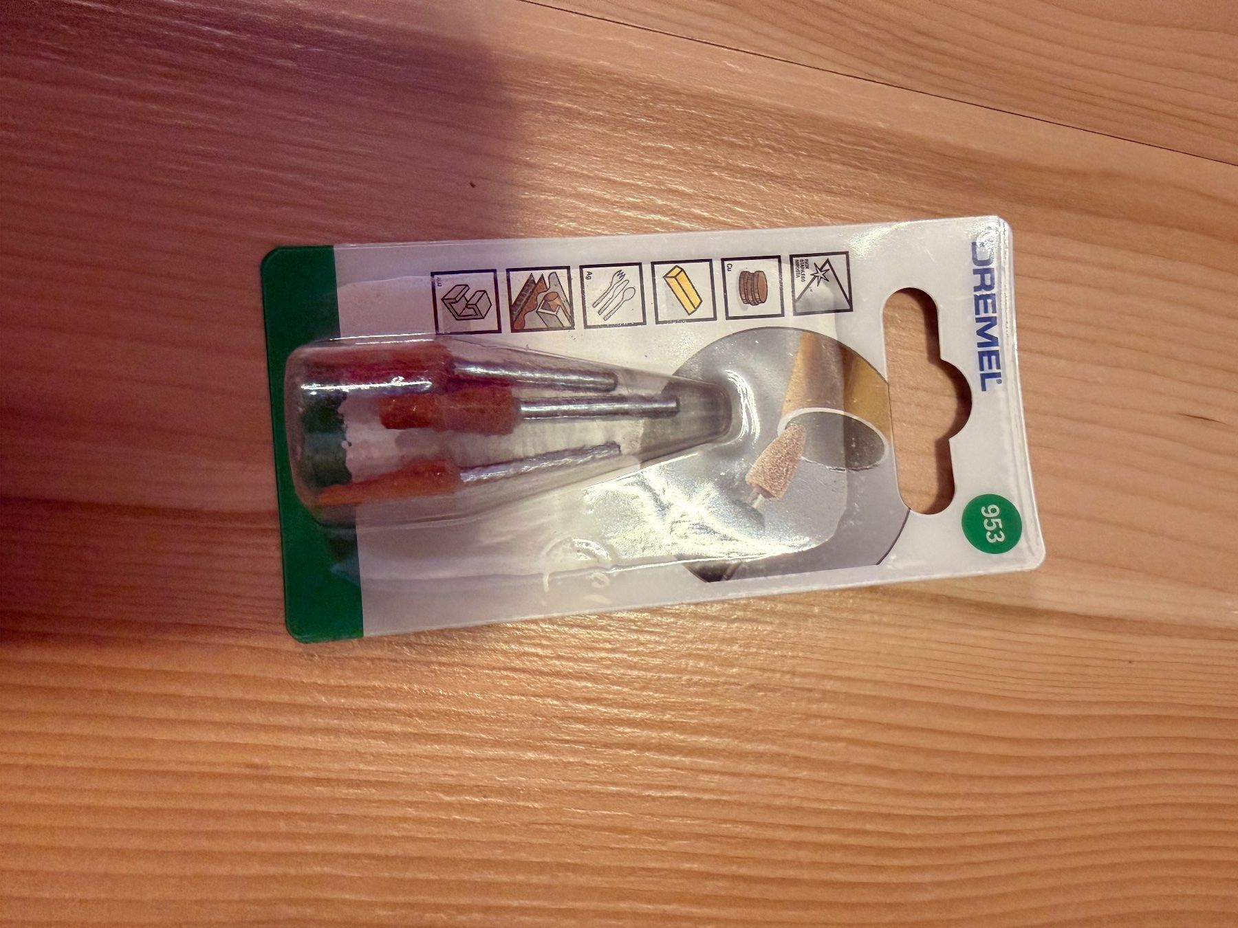 Dremel Tutti gli attrezzi: Dremel 953 Korund-Schleifspitze 6,4mm – Usato da Amriswil venduto da Trivet
