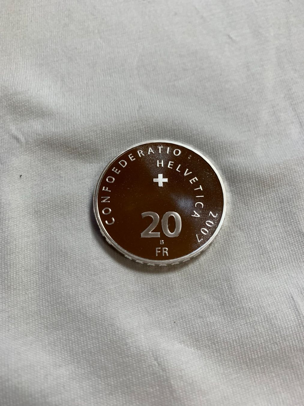 Tutti le monete: Gedenkmünze Silber 2007 / Nominalwert 20 Fr. – Usato da Langnau i.E. venduto da Koepy 1