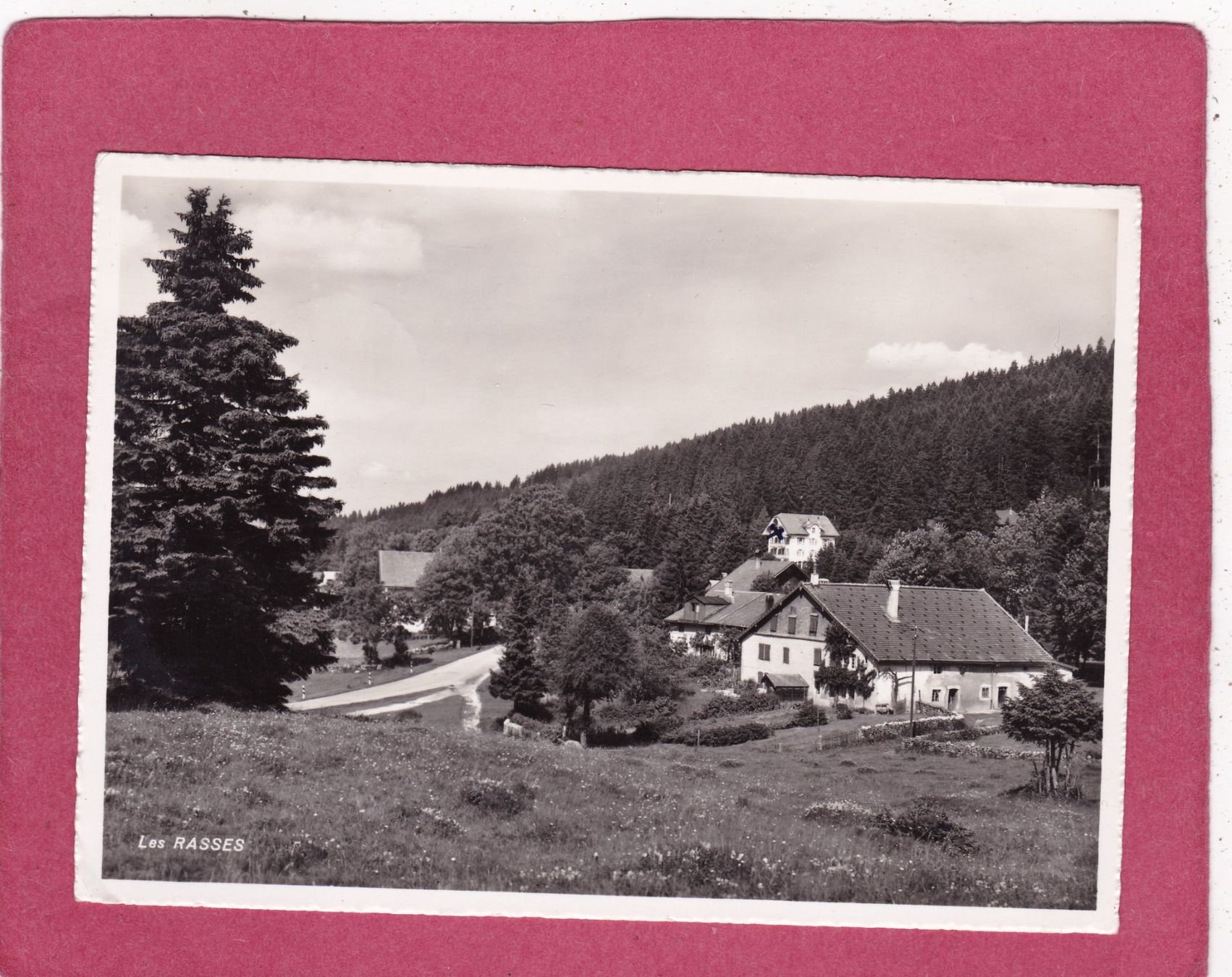 Ansichtskarten: Les Rasses 1950 – Gebraucht aus Herisau von Lisegrat2008