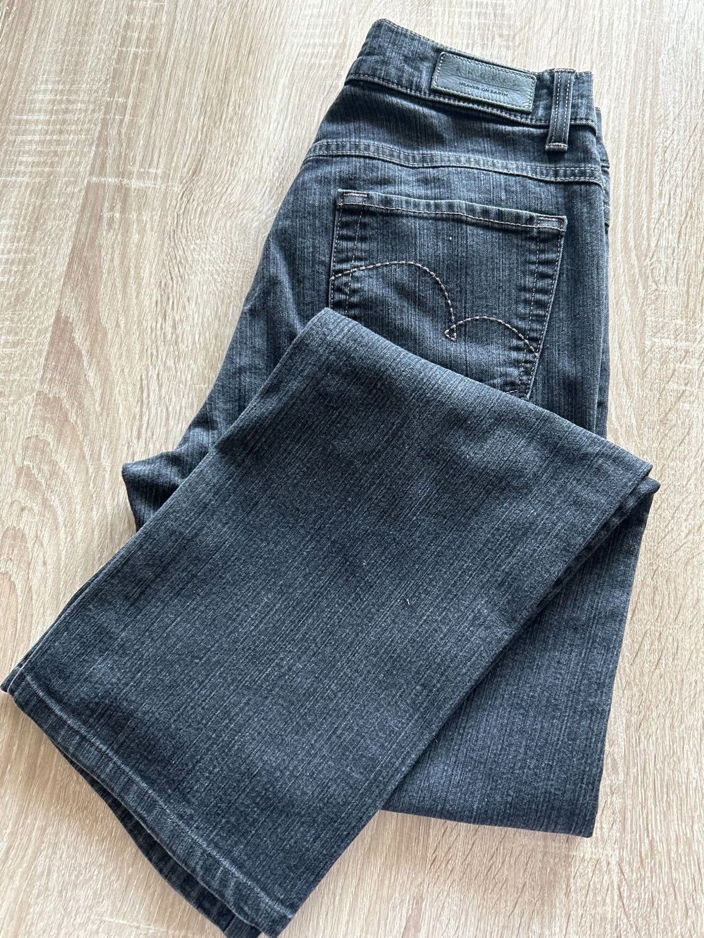 Angels Jeans: Angels Jeans Dolly grau - schwarz  Gr. 38 – Usato da Brunnen venduto da Nala2929
