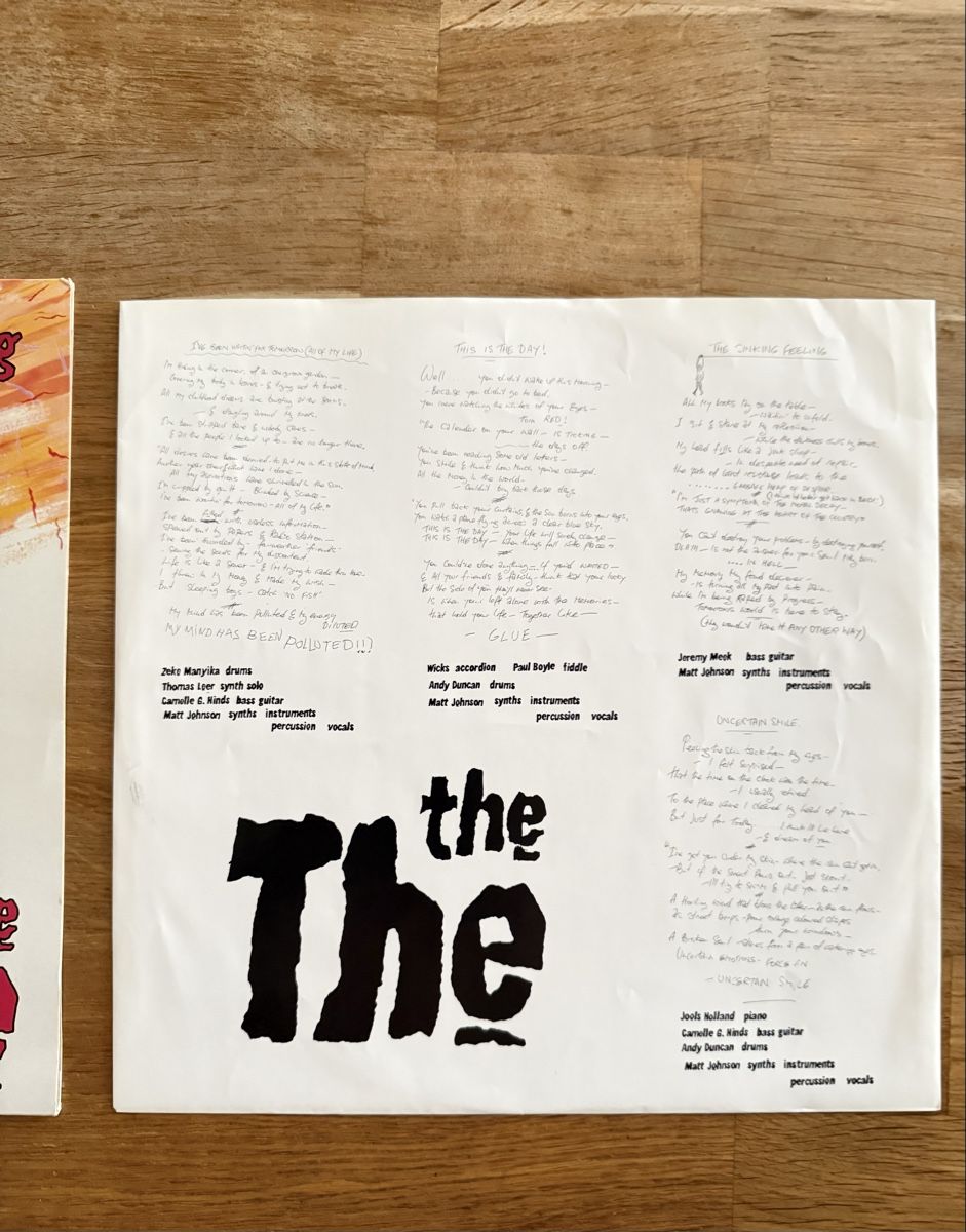 Dischi in vinile: THE THE Soul Mining LP Schallplatte  – Usato da Goldach venduto da Donpancho 4
