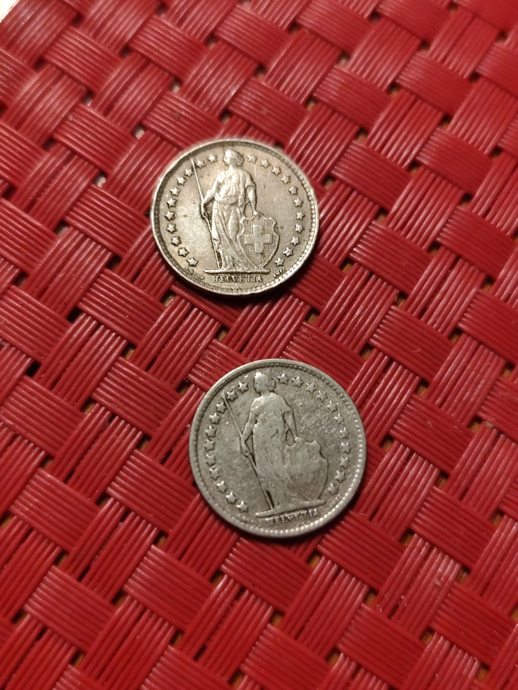 Alle Münzen: 50rappen silber 1914+1963 – Gebraucht aus minusio von bierbrauer 1