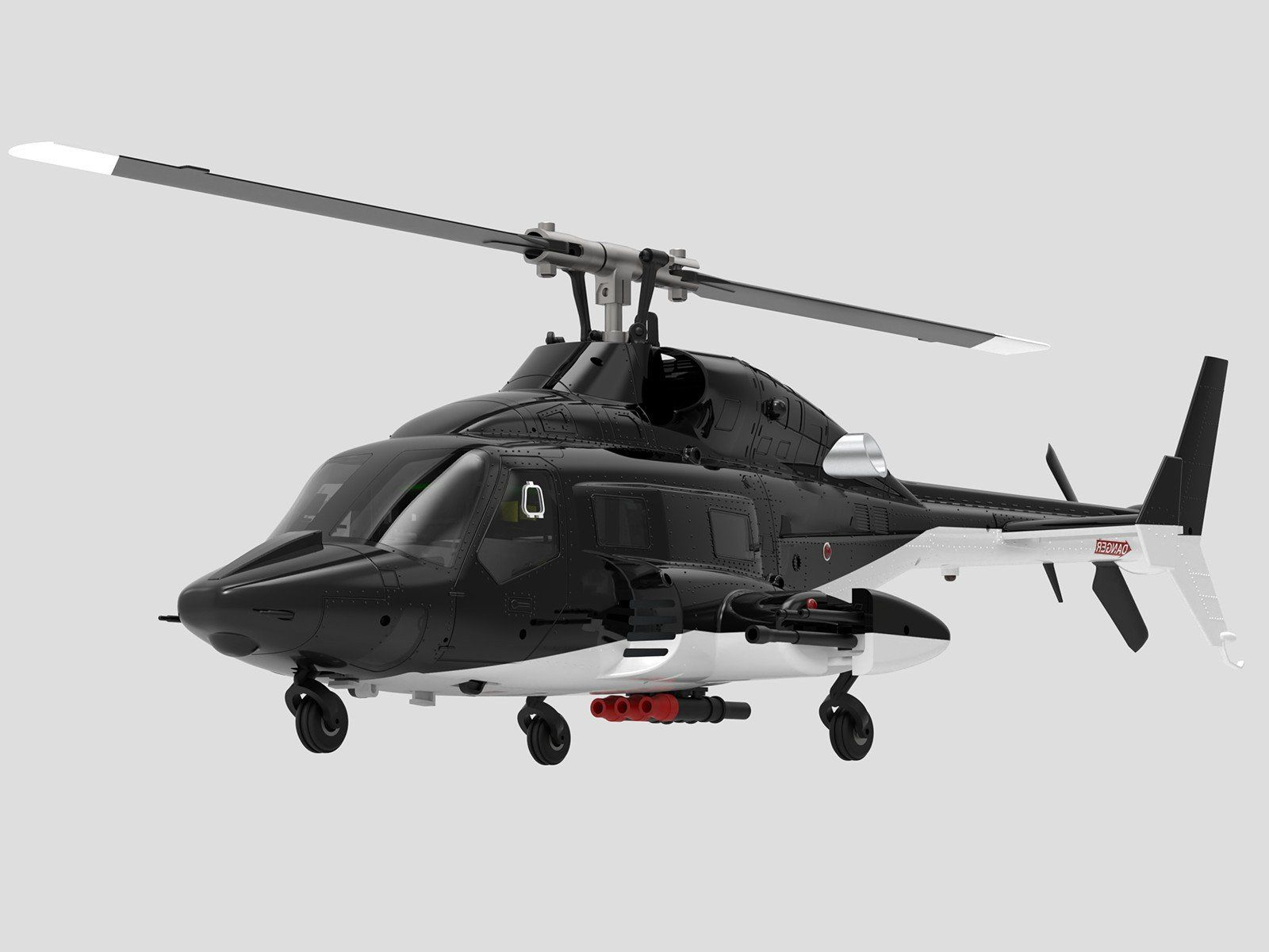 Modellismo RC: Scale Helicopter Airwolf - 6-Achs Gyro - GPS RTF-Set – Nuovo e nell'imballaggio originale da Entlebuch venduto da Hebu 2