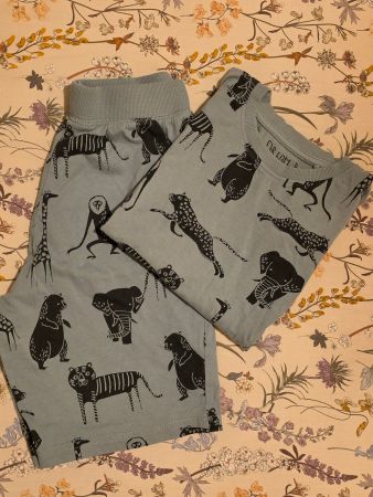 Sommerpyjama mit Tiermotiv Gr. 128