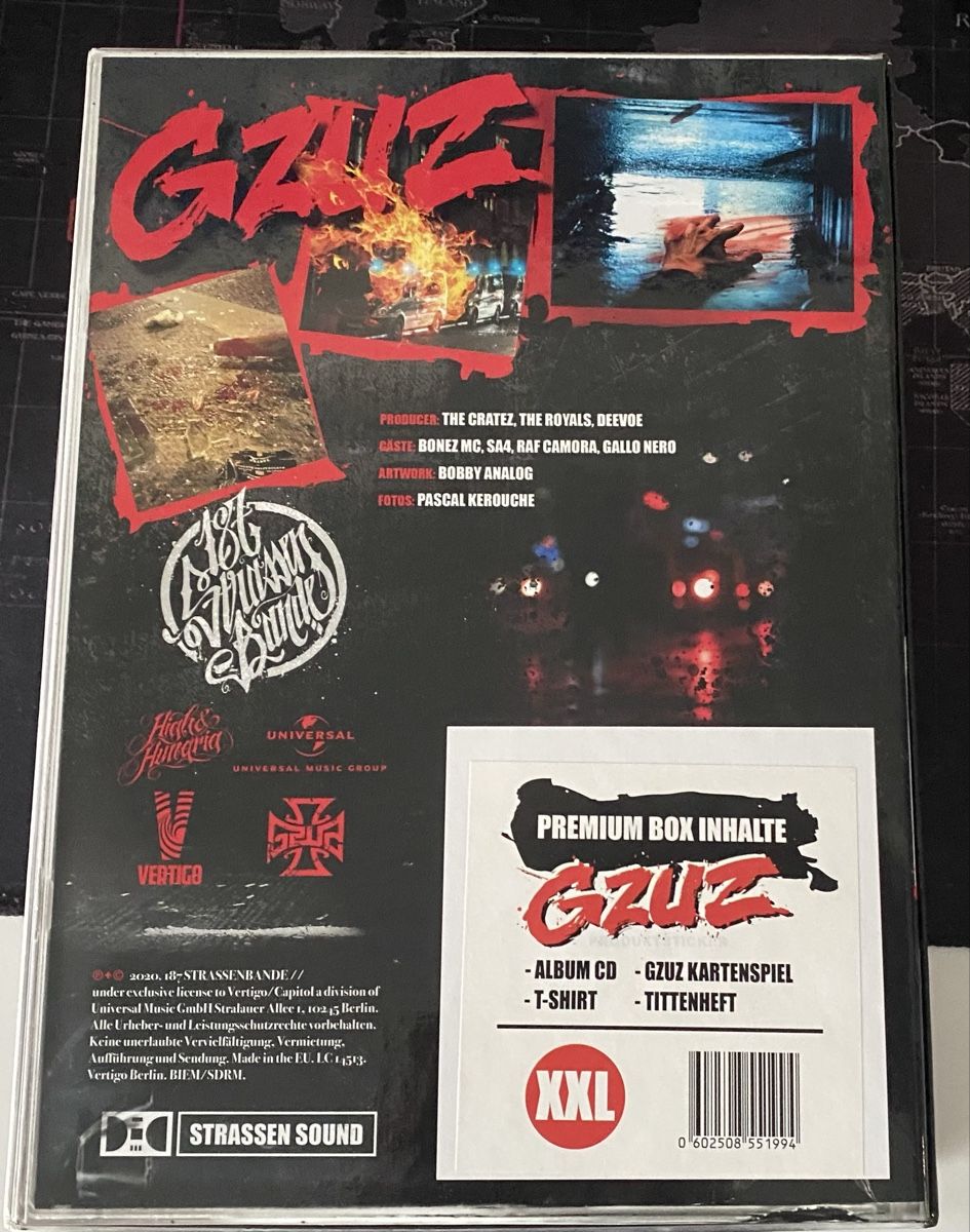 CD: Gzuz Cd Fan Box Limited Edition – Nuovo (secondo la descrizione) da Allschwil venduto da Deal_Tiger99 1